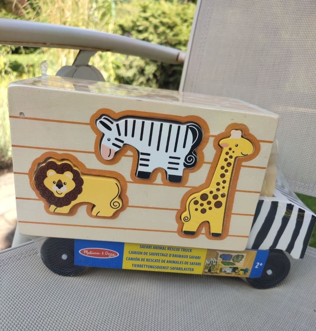 Melissa & Doug Safari Truck nowy okazja na prezent