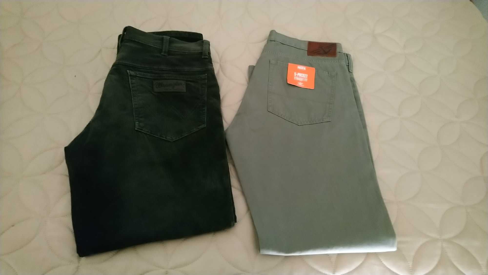 Calças Homem das marcas DOCKERS e WRANGLER (originais)