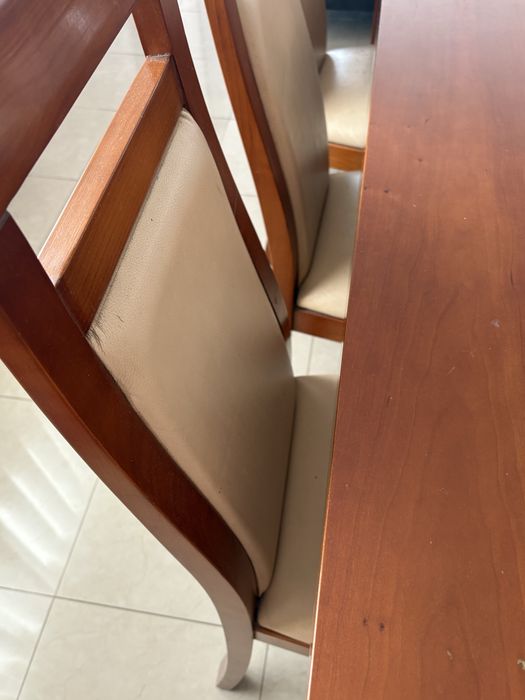 Mesa Madeira 8 lugares