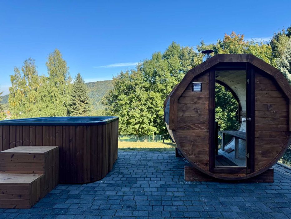 ZAJĘTY SYLWESTER ! Luksusowa Willa z boiskiem, sauną, jacuzzi - Quady