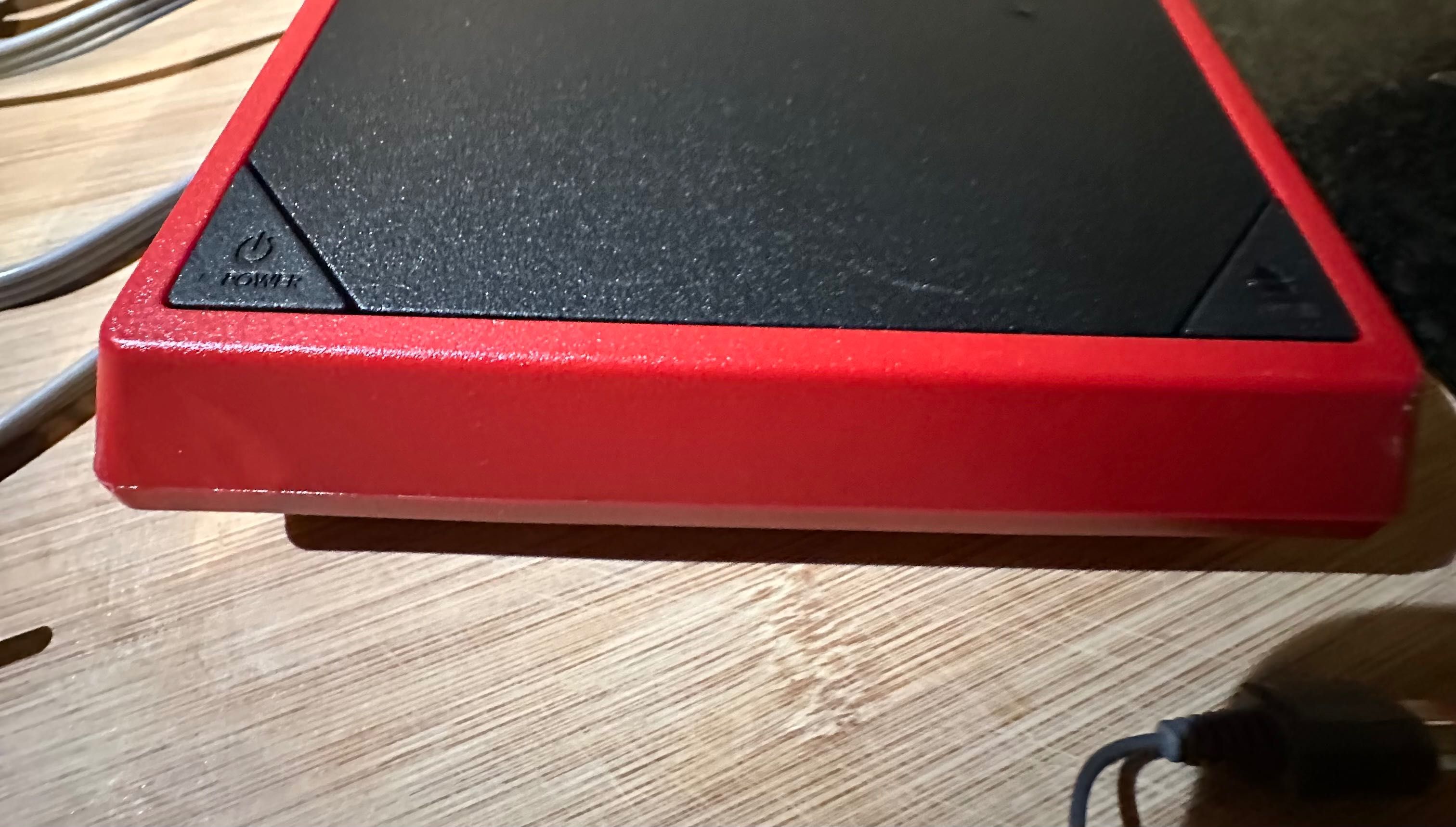 Nintendo Wii vermelho