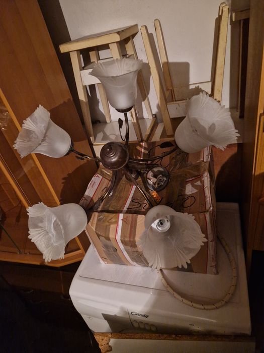 Żyrandol na 5 żarówek