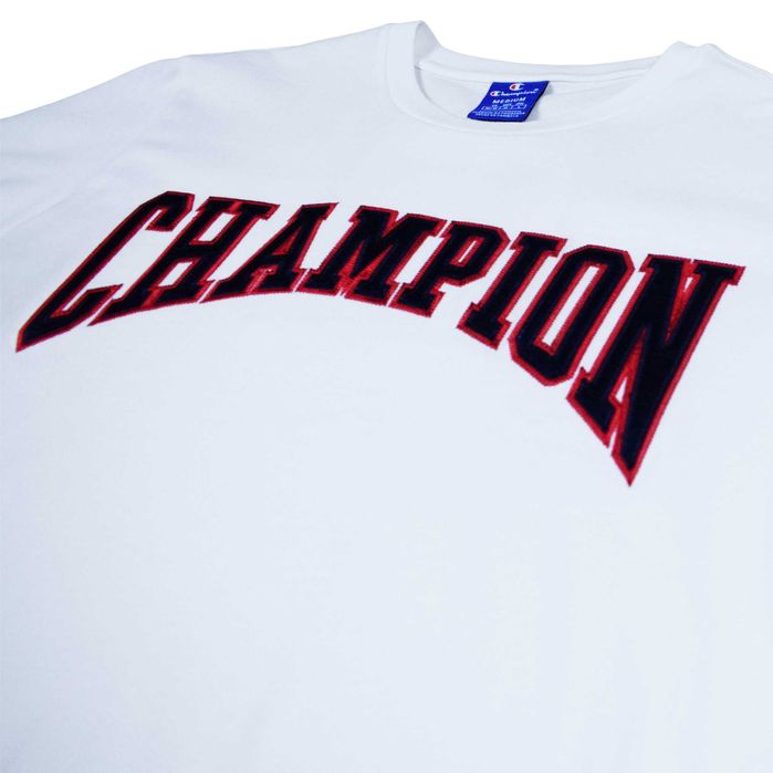 Koszulka Męska Biała Champion Logo Organic Cotton M, L, XL NOWA!!!