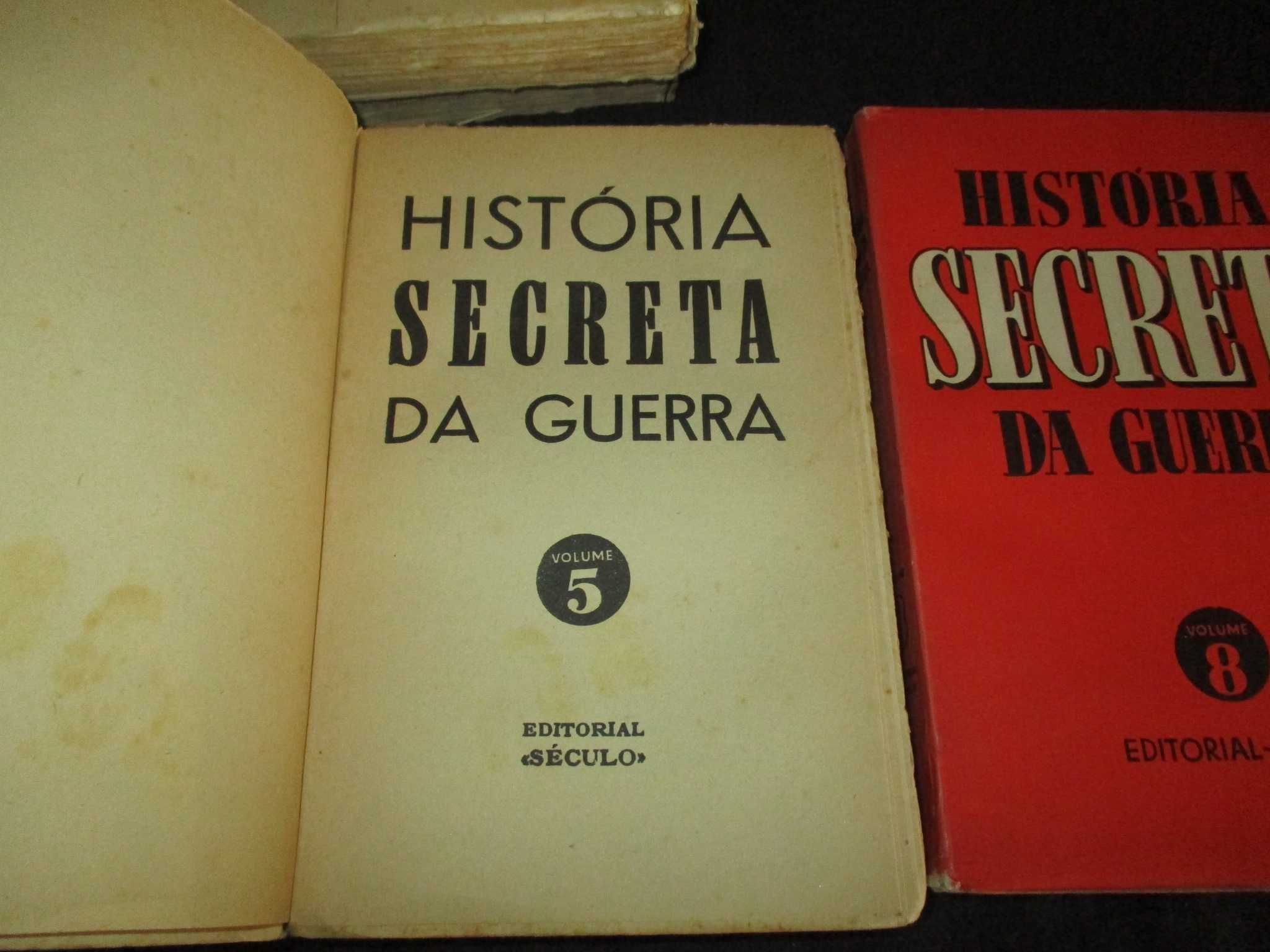 Livros História Secreta da Guerra Editorial Século