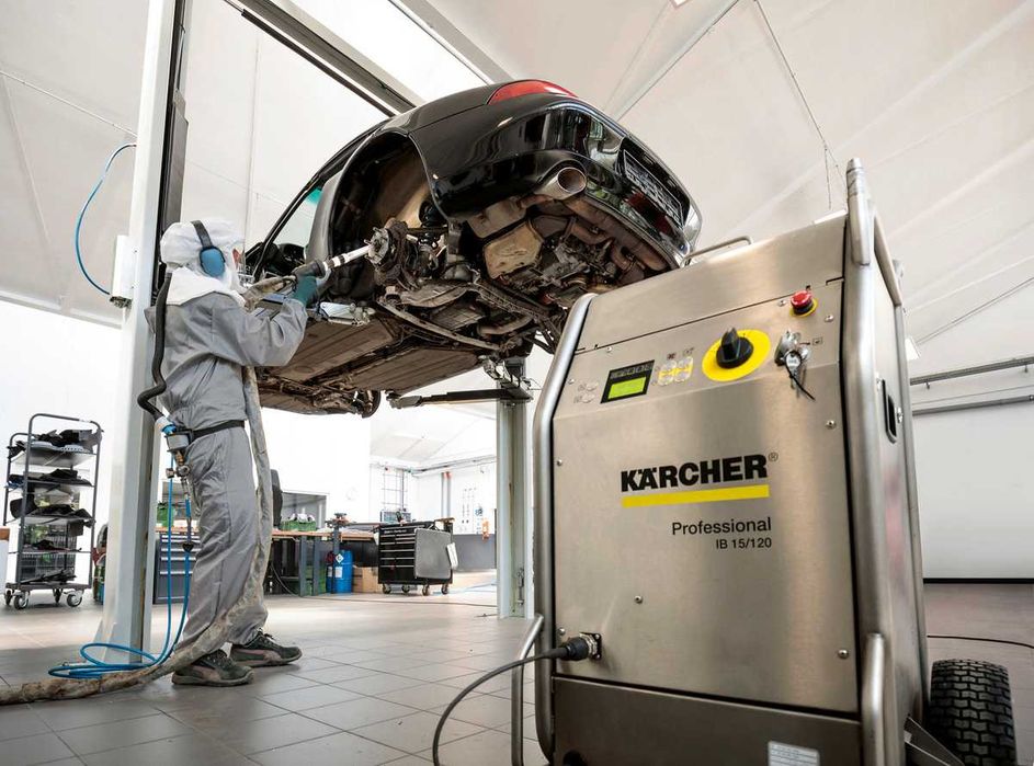 IB 15/120 urządzenie do czyszczenia suchym lodem KARCHER CENTER DAMGA