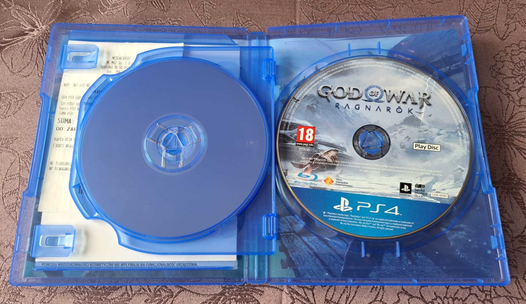 God of War Ragnarok PS4 Nowa bez folii