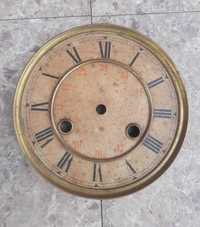 33 Tarcza starego zegara ściennego Junghans 14,5cm 56,5/32mm