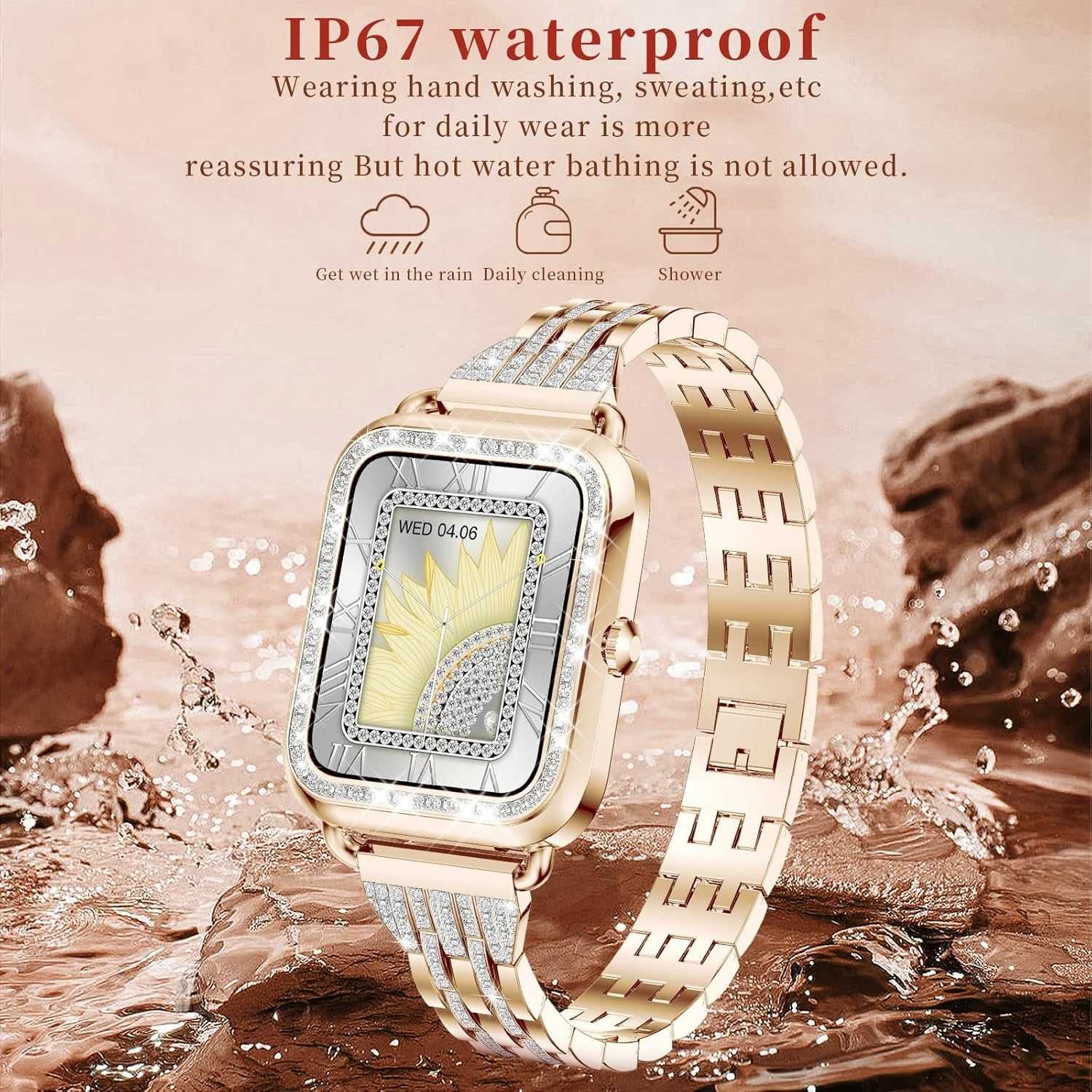 Smartwatch damski z funkcją telefonu