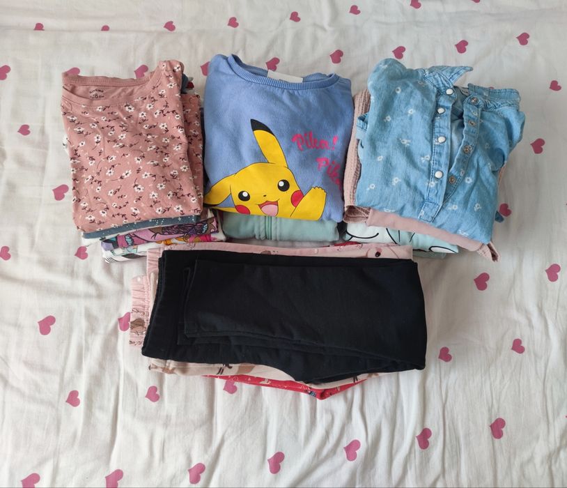 Paka ubrań dla dziewczynki