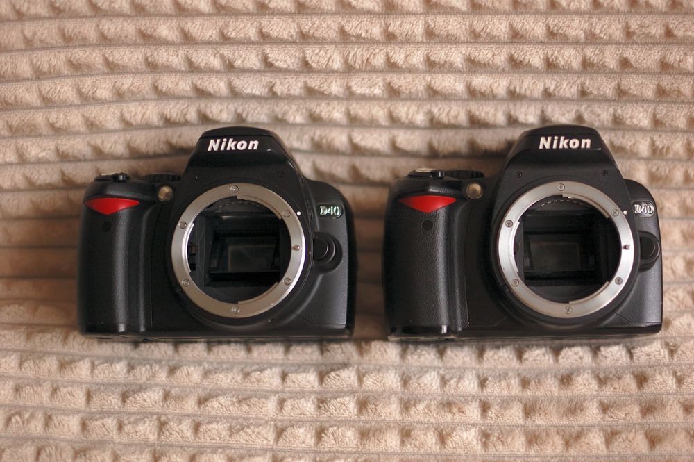 Фотоапарат Nikon D40 6MP CCD Пробіг одного 2372 Shutter count