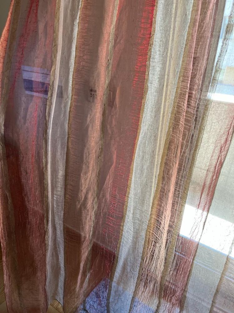 Cortinados organza sala