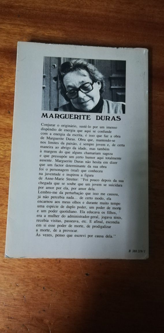 Livro O Vice-Cônsul Marguerite duras