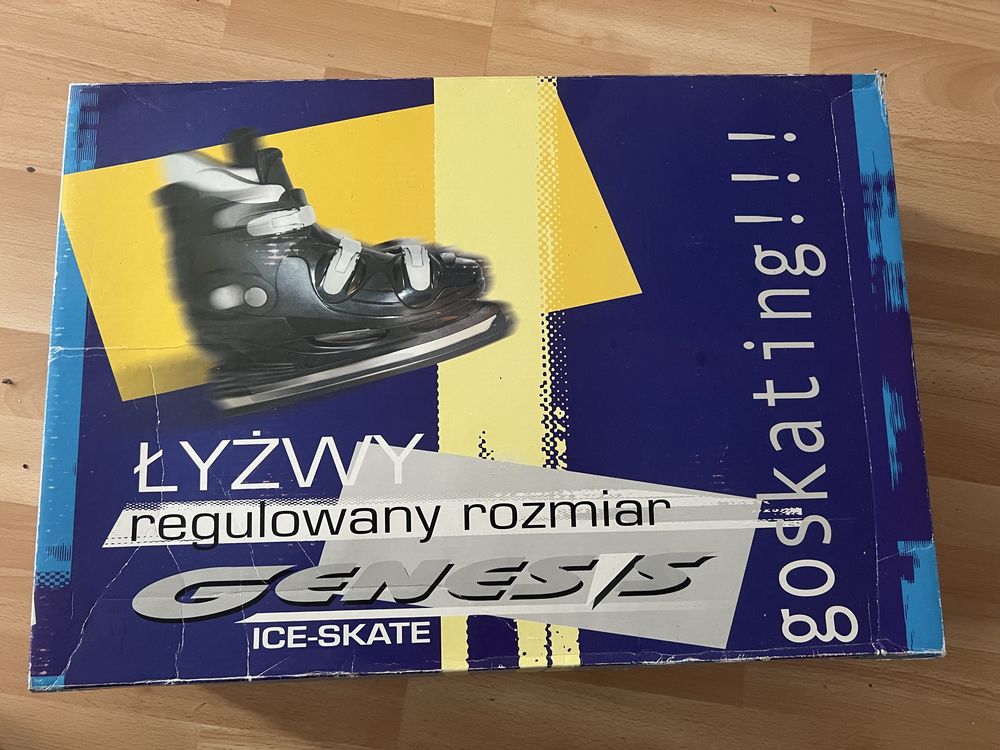 ŁYŻWY r 40 rozmiar regulowany jak nowe.
