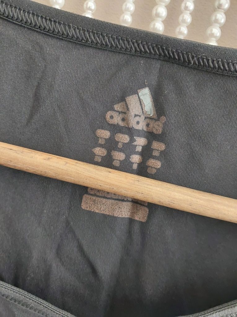 Koszulka Adidas S, 36 czarna sportowa top