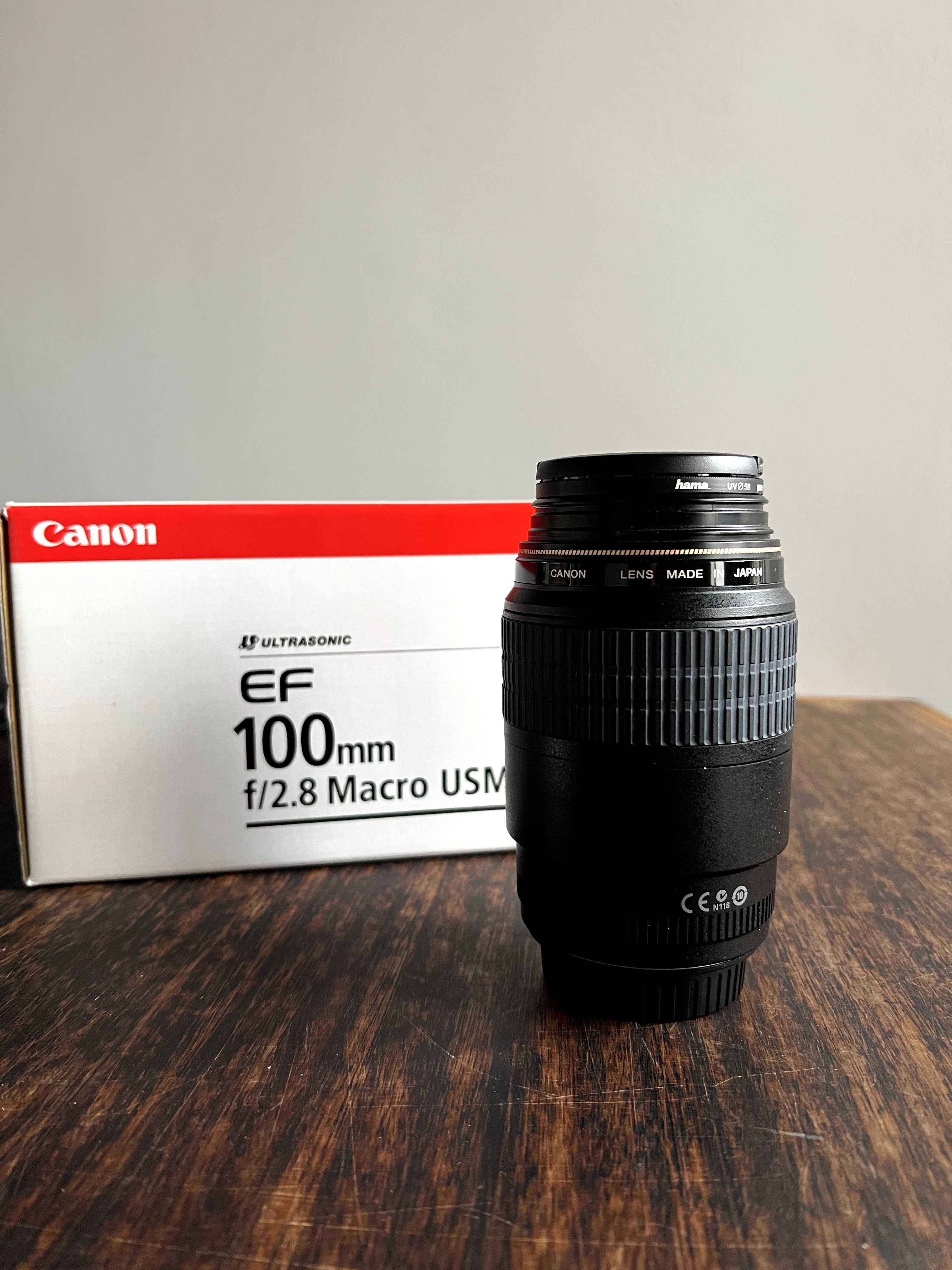 Objectiva Canon EF 100mm f2.8 Macro USM Ultrasonic