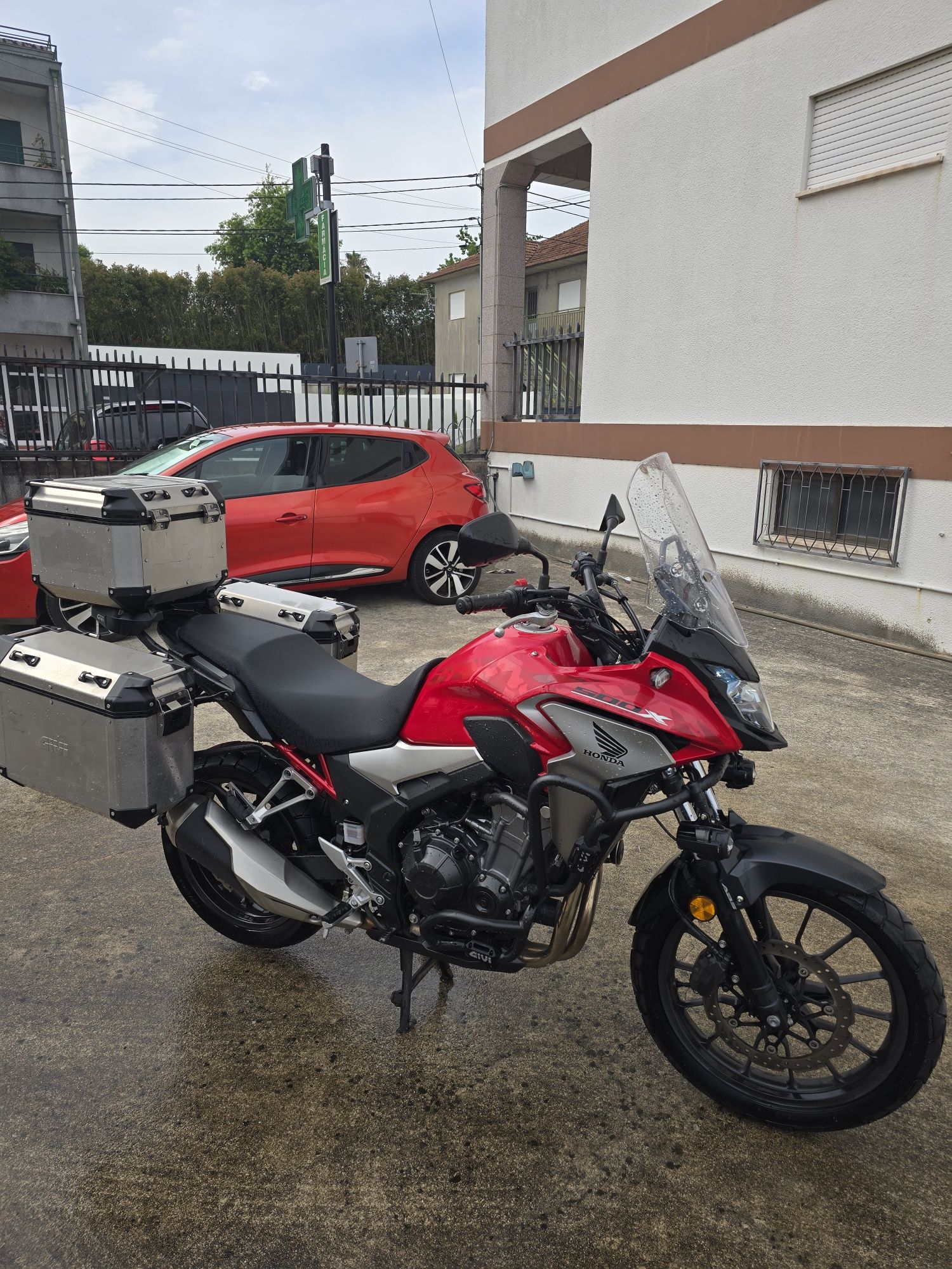Honda CB500X 2021 mais extras