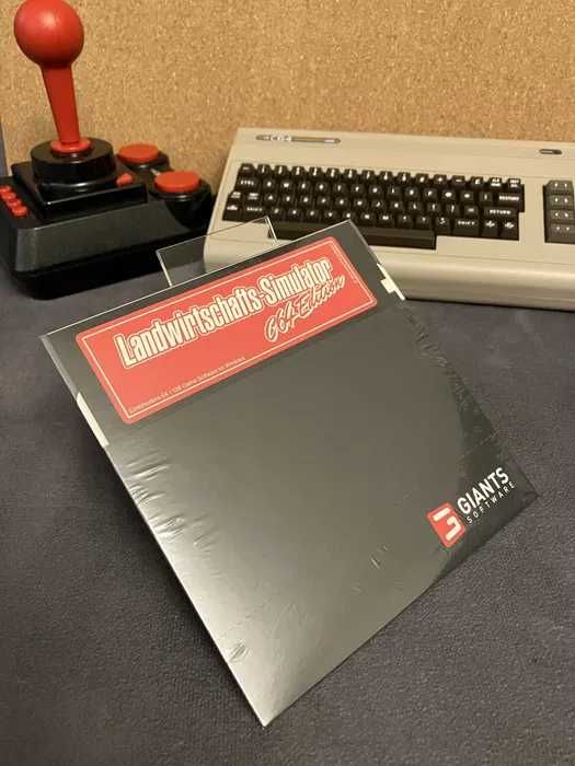 W folii Farming Simulator C64 Edition 8-bit The C64 Commodore C128