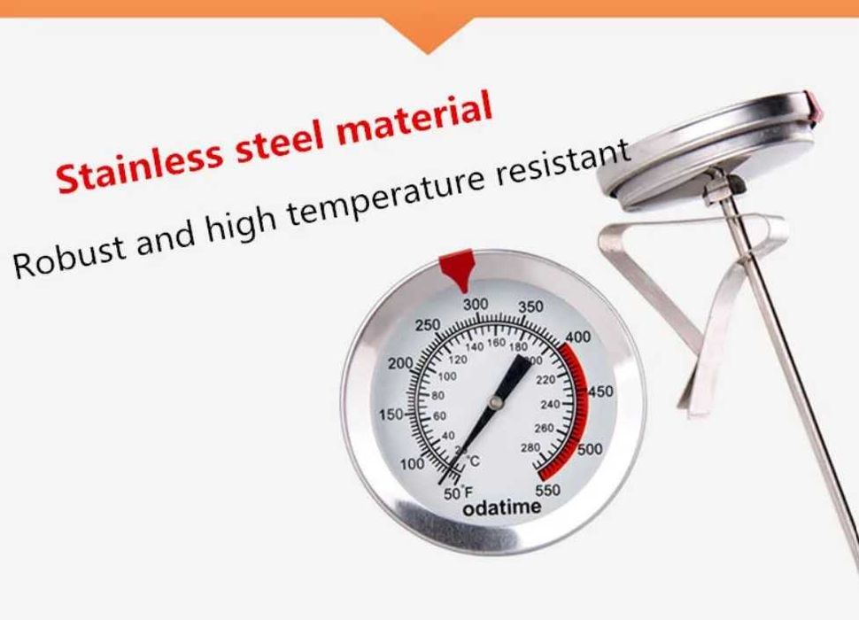 Кулинарный Градусник Термометр Аналоговый Таймер Кухонный Thermometer