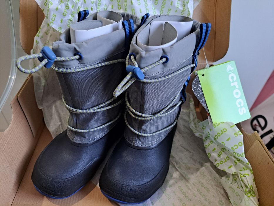 botas croc prova agua criança