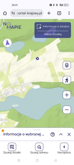 Działki budowlane nad jeziorem Spore