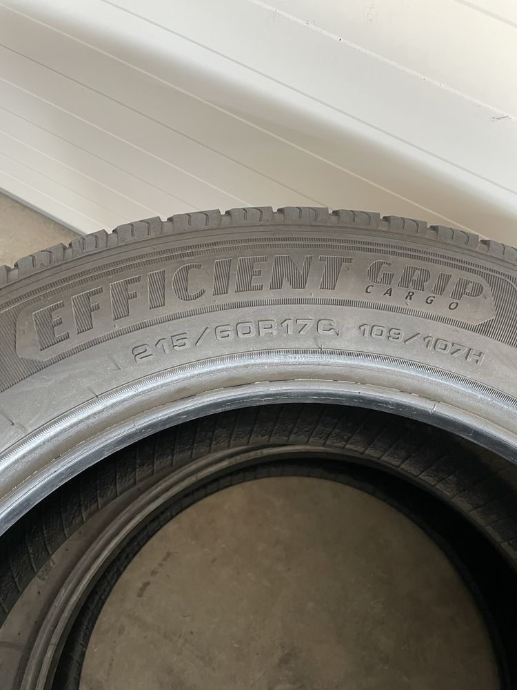 2x OPONY LETNIE Goodyear Efficient Grip Cargo 215/60/17C 109/107H