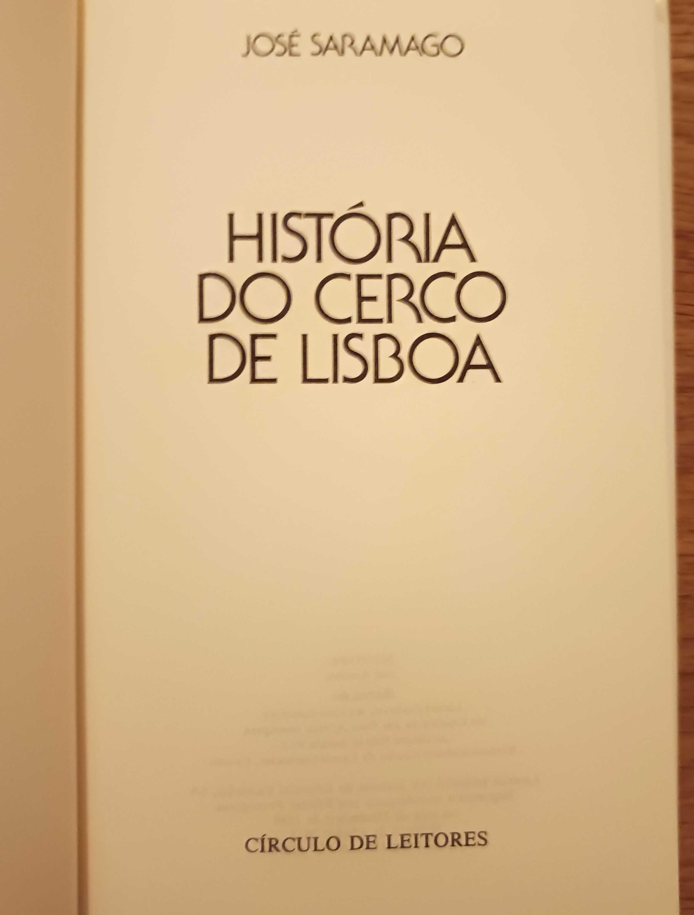 História do Cerco de Lisboa - José Saramago (Portes incluídos)