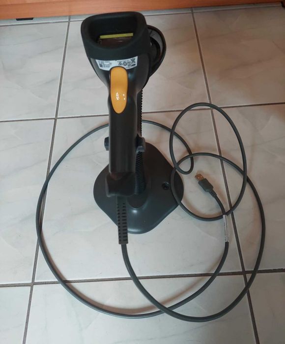 Skaner. Czytnik kodów Zebra model LS2208 USB. Stan bardzo dobry.