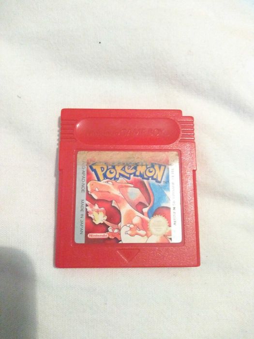 gra pokemon red gameboy nintendo game boy color