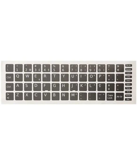 Autocolantes para Teclado Vários Tipos - Loja Ovar