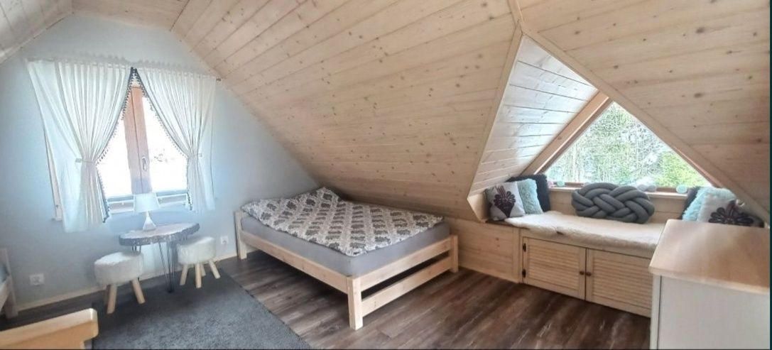Luksusowy Domek drewniany w górach z kominkiem SAUNA BALIA