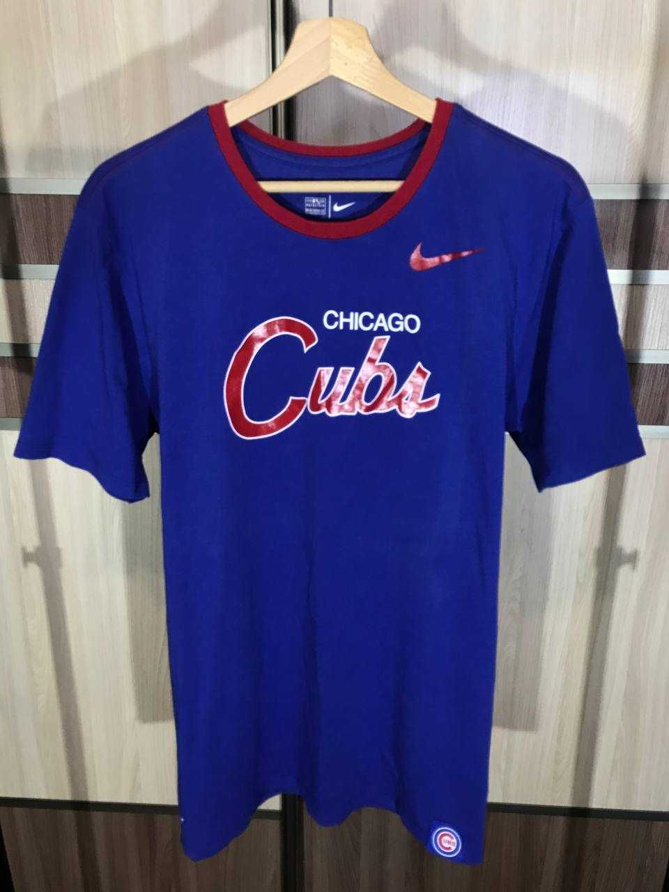 Футболка Nike Chicago Cubs оригинал M-L Dri-Fit