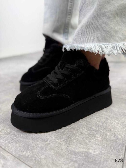 Чорні сноубутси на шнурівці, черевики, зимние сноубутсы черные 36-40