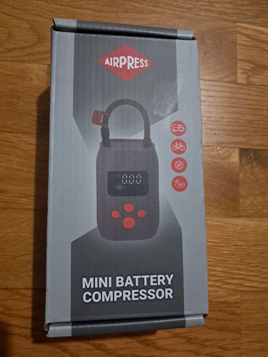 Mini kompresor akumulatorowy 8 bar