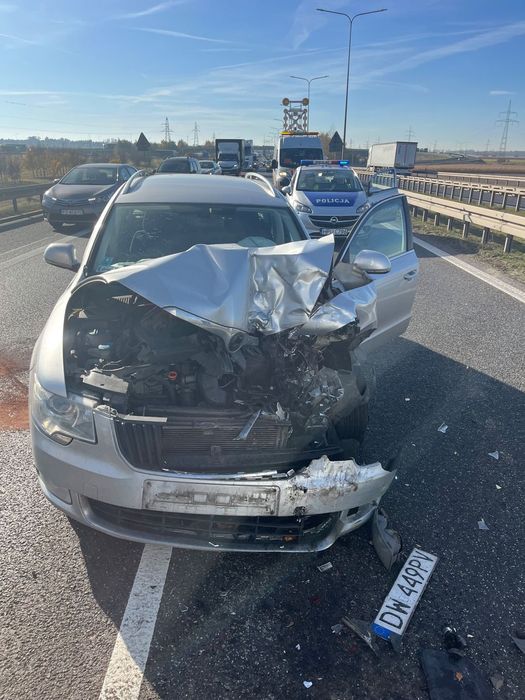 Skoda Superb Skoda Superb 2012 po wypadku