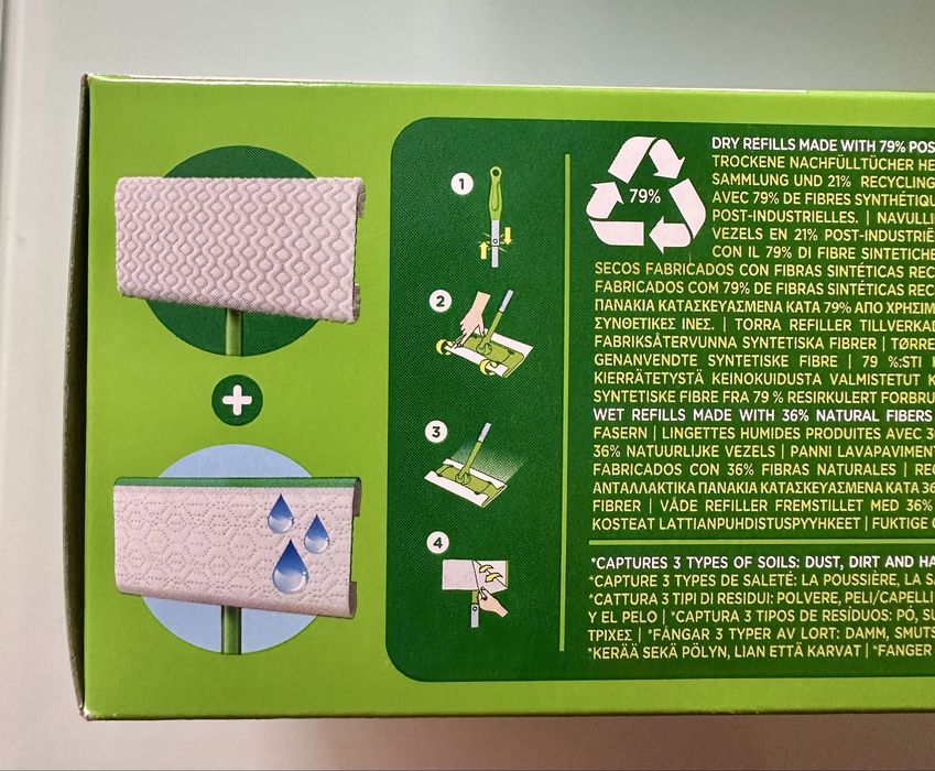 Swiffer швабра для миття підлоги.Swiffer вологі та сухі серветки