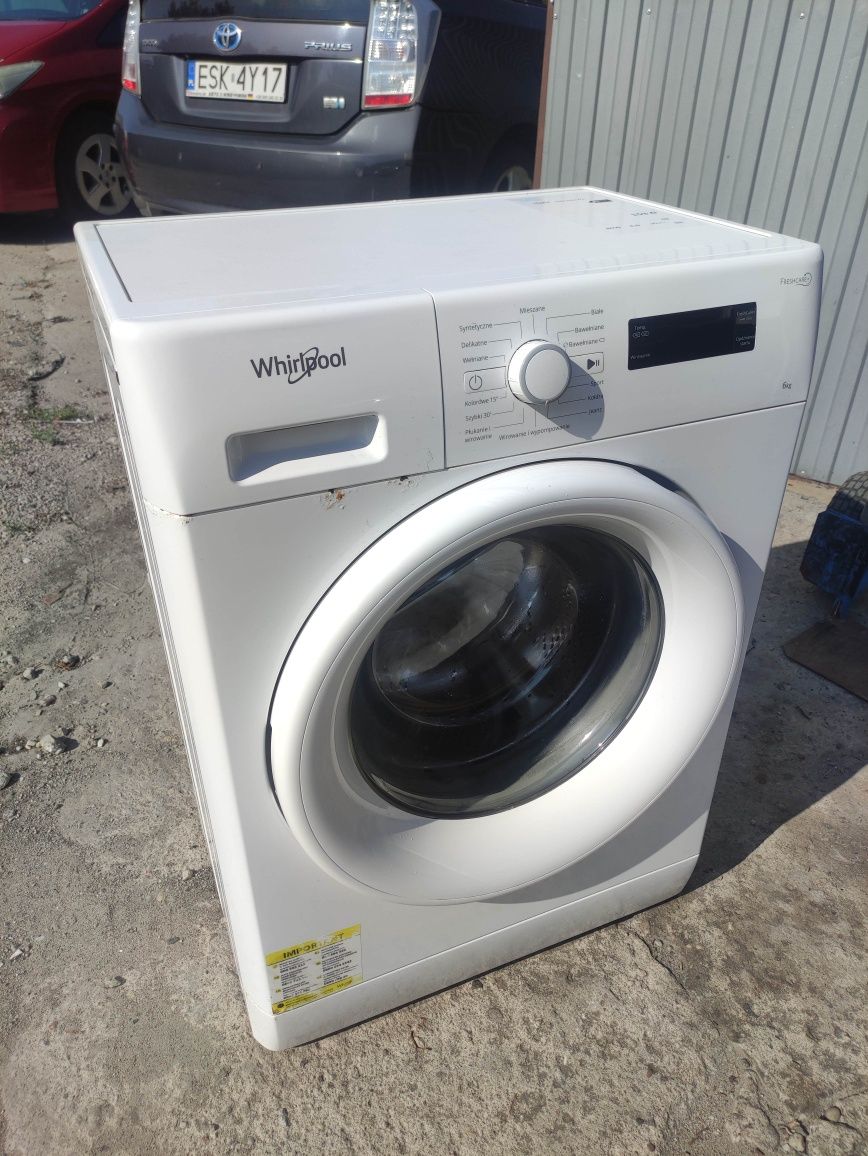 Pralka Whirlpool 6kg 1000obr/min - sprawna, wąska