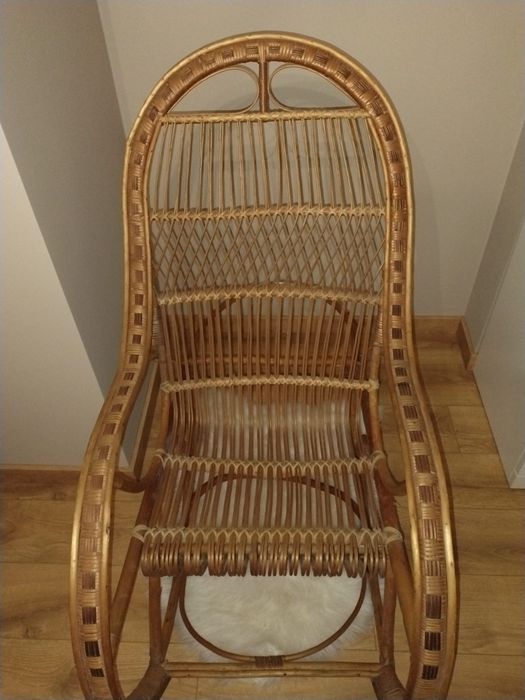Sprzedam Fotel bujany Wiklinowy