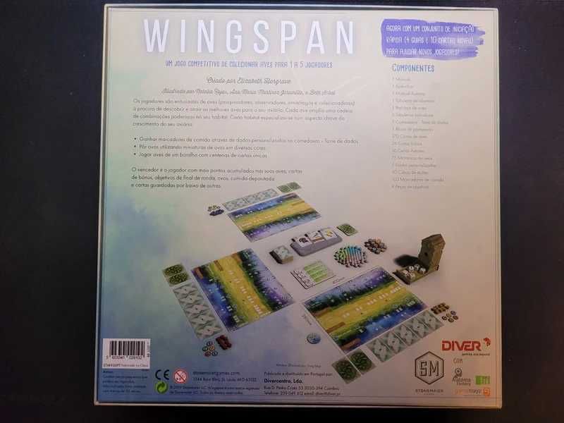 Wingspan + Expansão Europeia PT