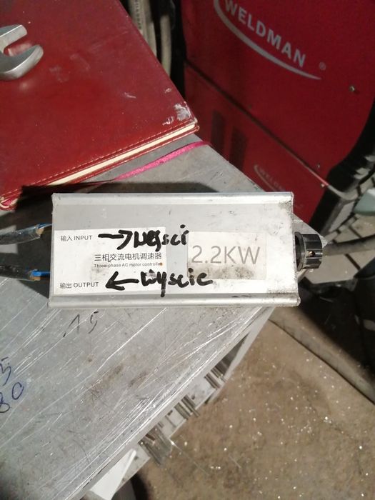 Nagrzewnica z wentylatorem i falownikiem