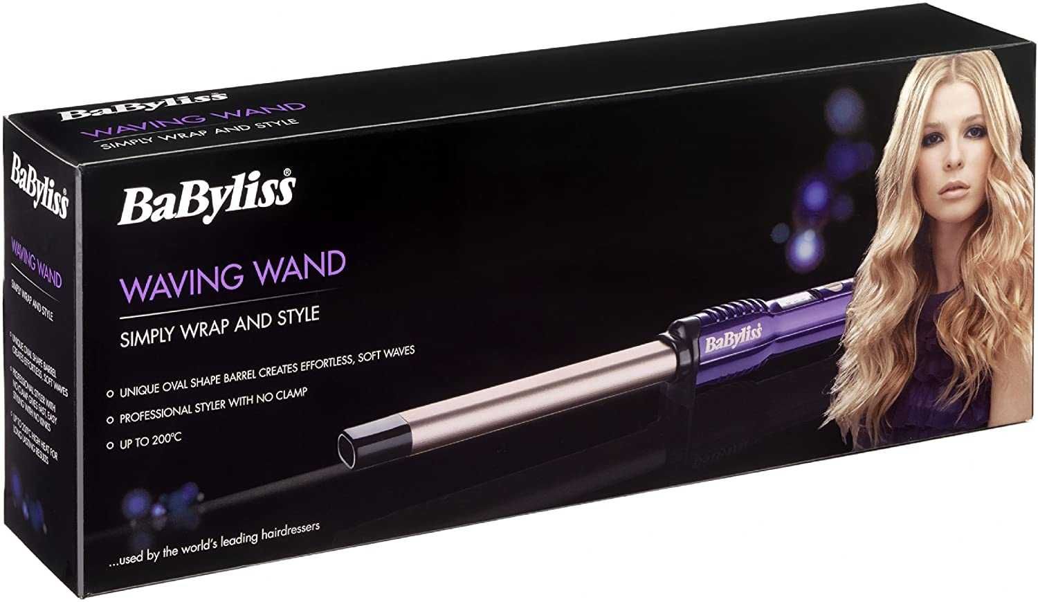 Ondulador de cabelo BaByliss Waving Wand 2286U (NOVO)