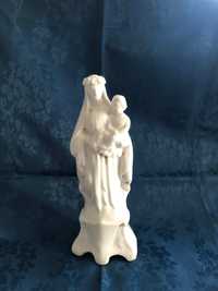 Imagem Nossa Senhora antiga em porcelana