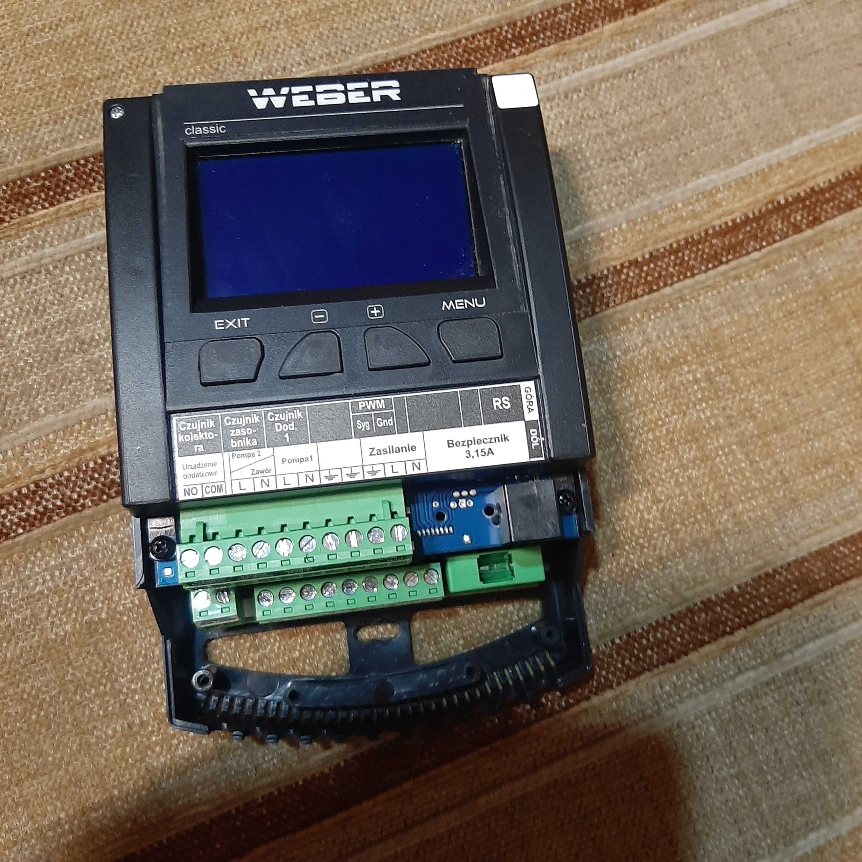 Sterownik solarny WEBER CLASSIC ze sterowaniem PWM