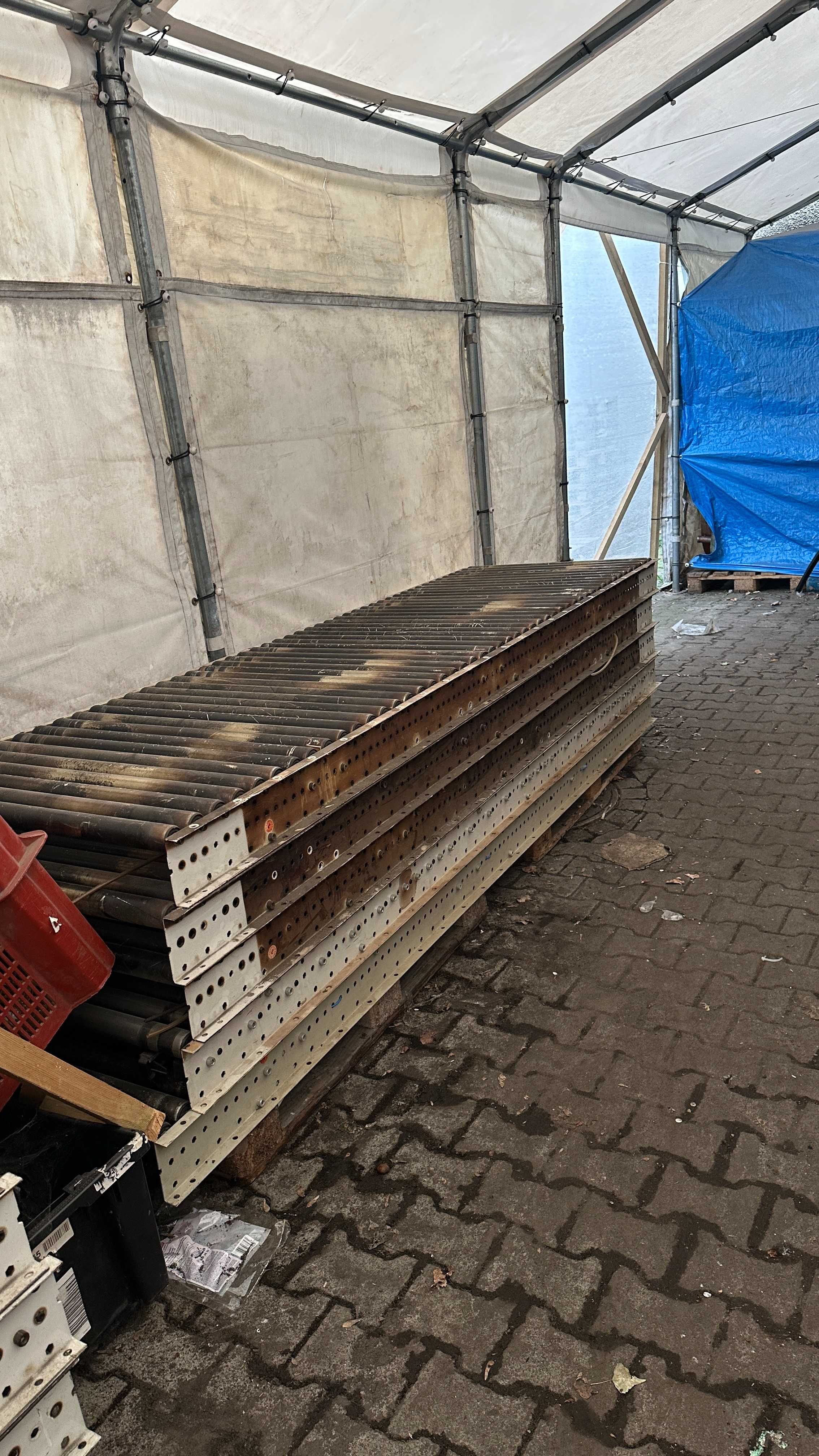 Przenośnik rolkowy rolotok rolki transporter przenośnik do paczek