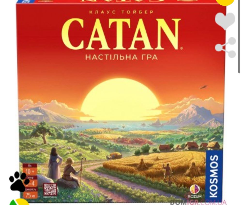 Настільна гра Колонізатори / Catan