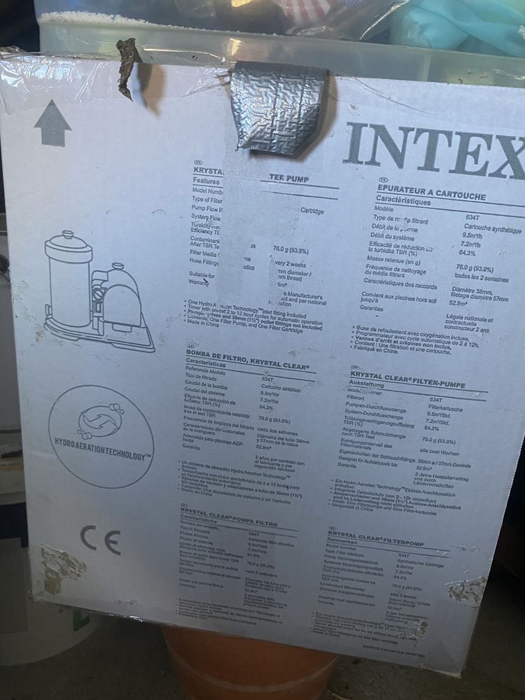 Bomba de filtro Intex