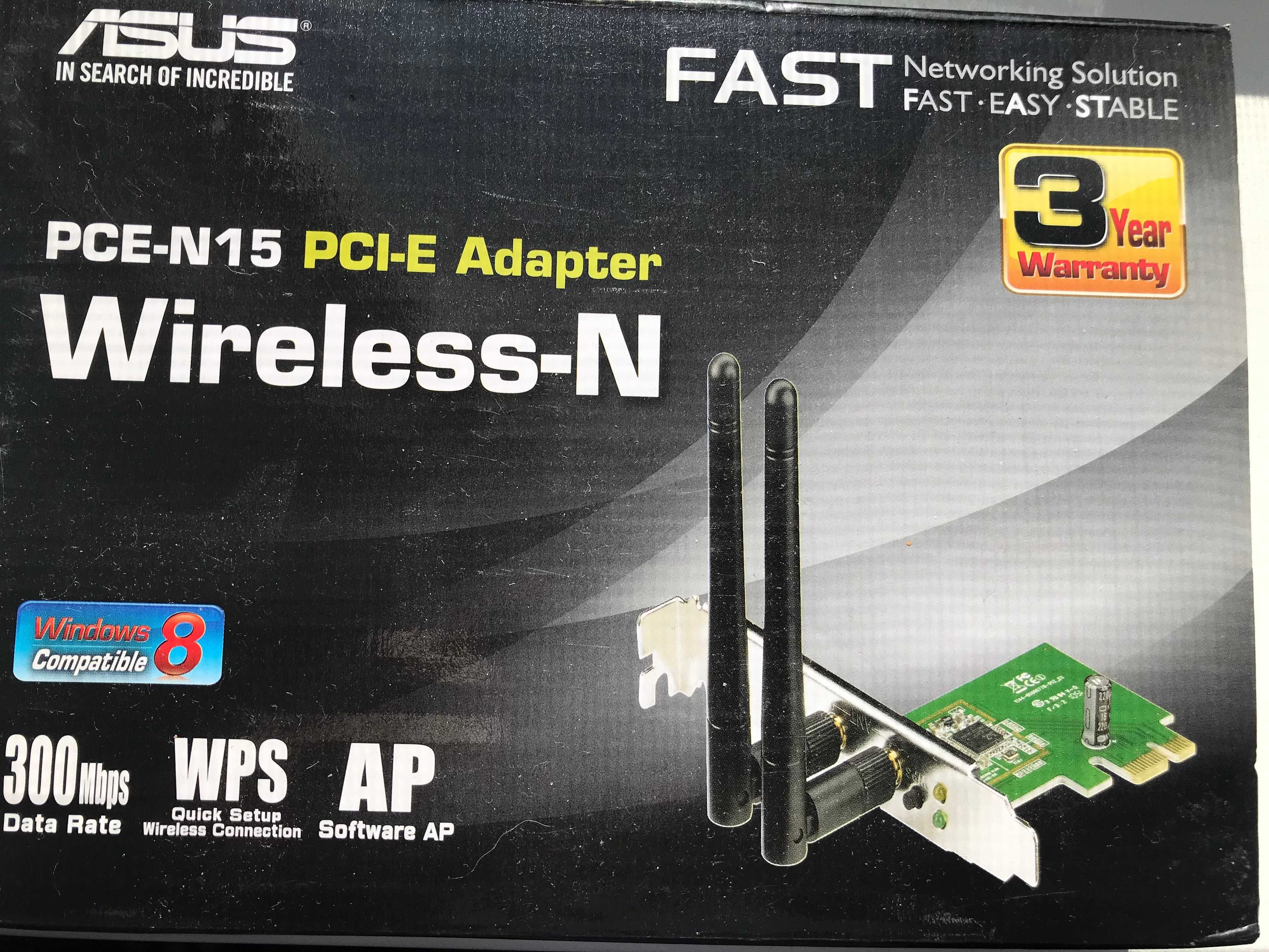 Wi-Fi адаптер Asus PCE-N15