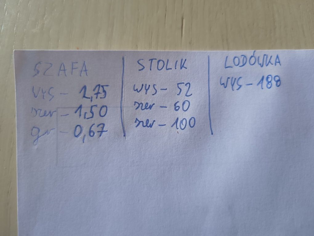 Szafa szafka zabudowa