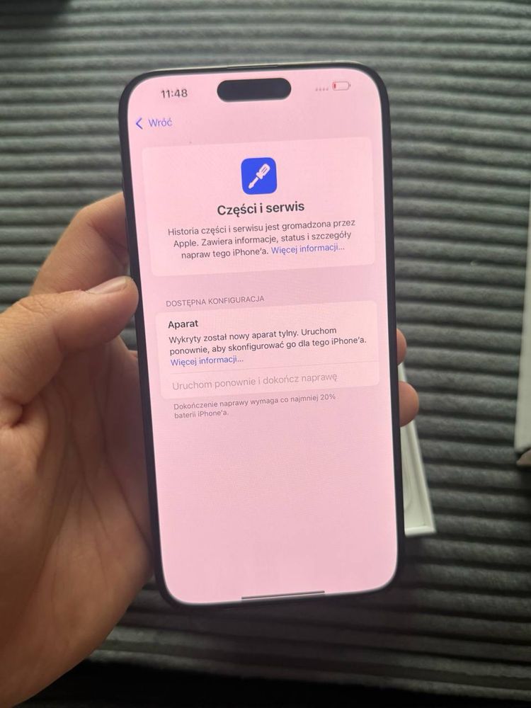 Iphone 15 pro max 256gb - BLOKADA OPERATORA