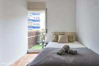 New double bedroom with balcony in Saldanha - Room 7