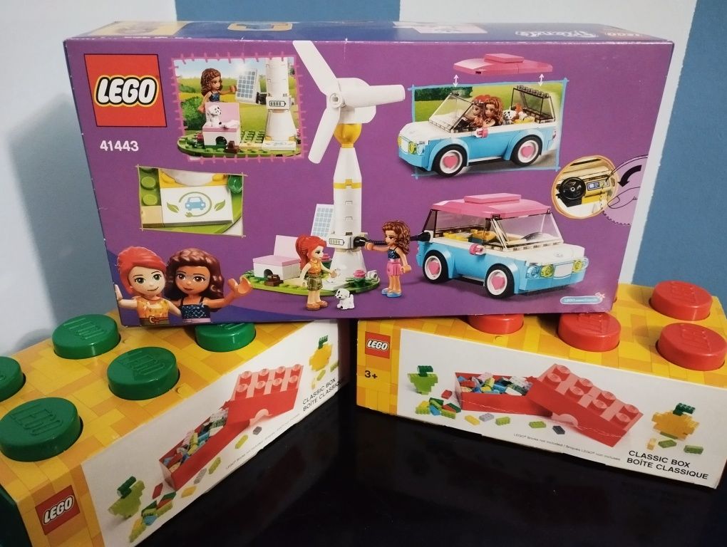 Zestaw LEGO Friends 41443 + pudełko na klocki. Pomysł na prezent.